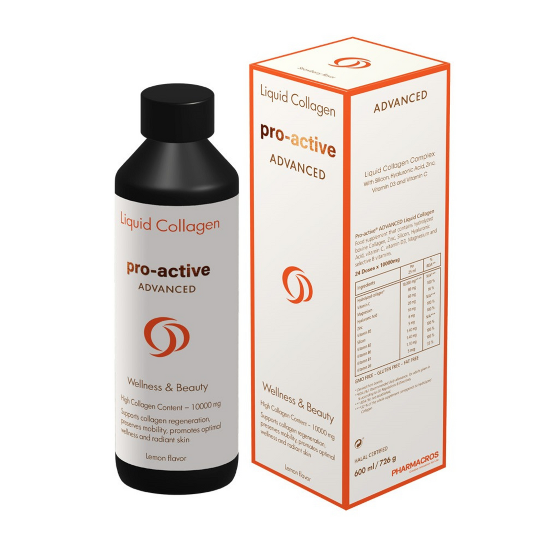 Proactive Liquid Collagen - Lemon Flavour